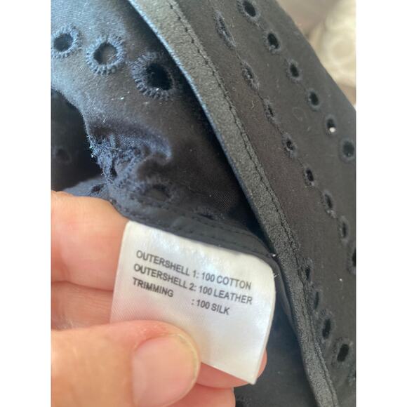 Sachin + Babi for Ankasa Blazer Leather Eyelet Black Size 6 - Picture 6 of 6